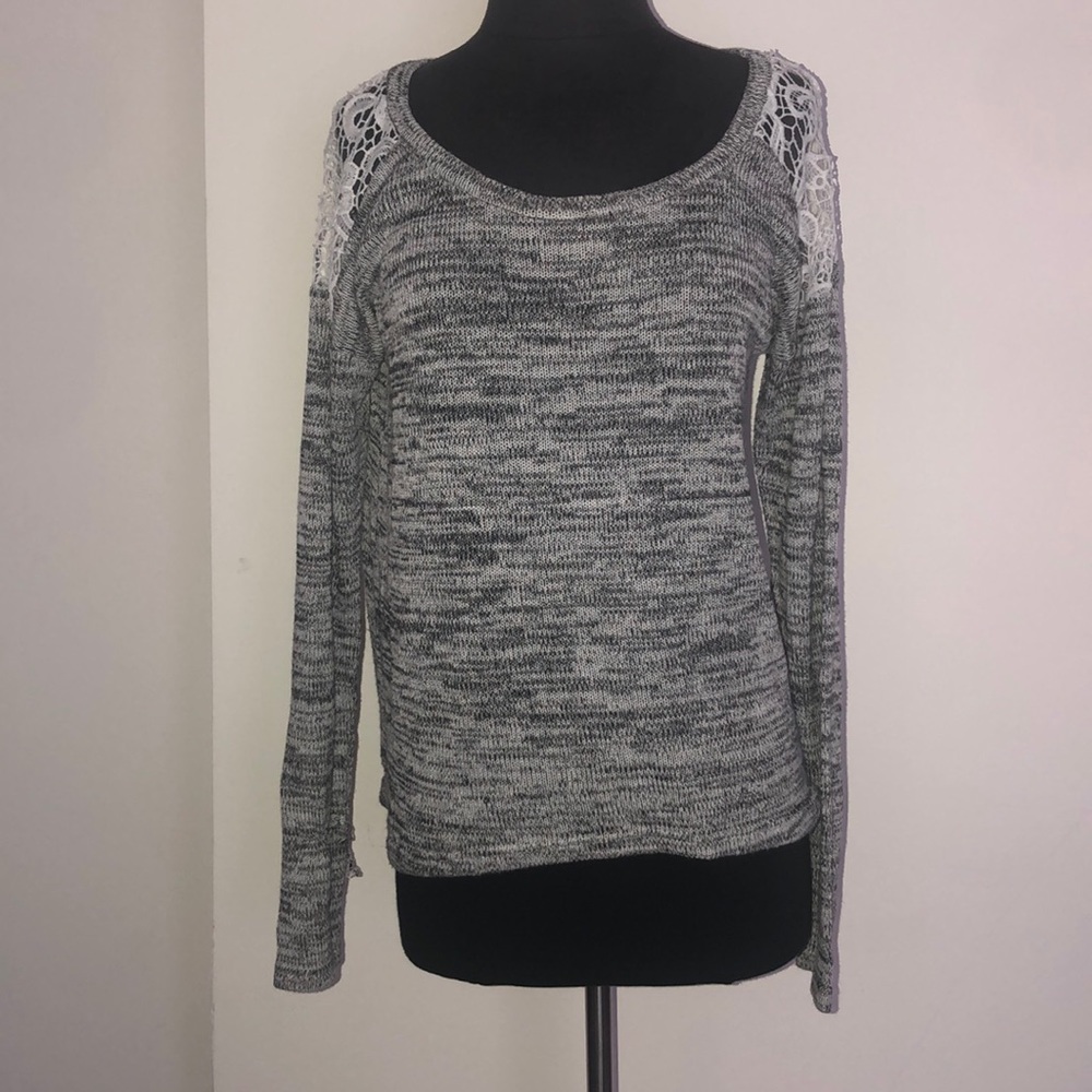 Beautiful Black, grey and white shirt
